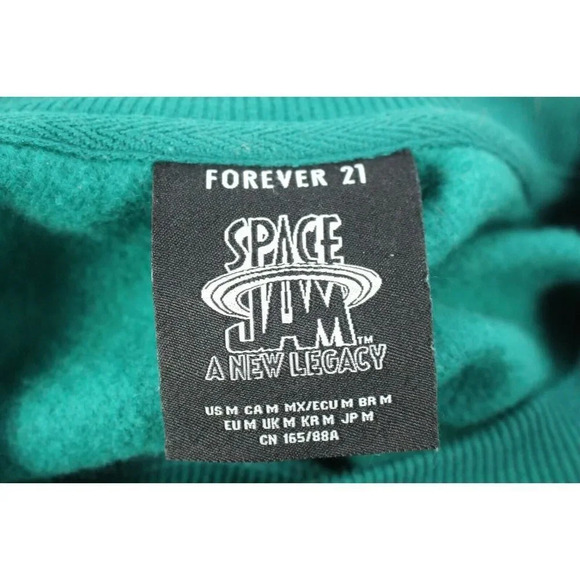 ladies forever 21 SPACE JAM sweatshirt size M - Picture 6 of 7
